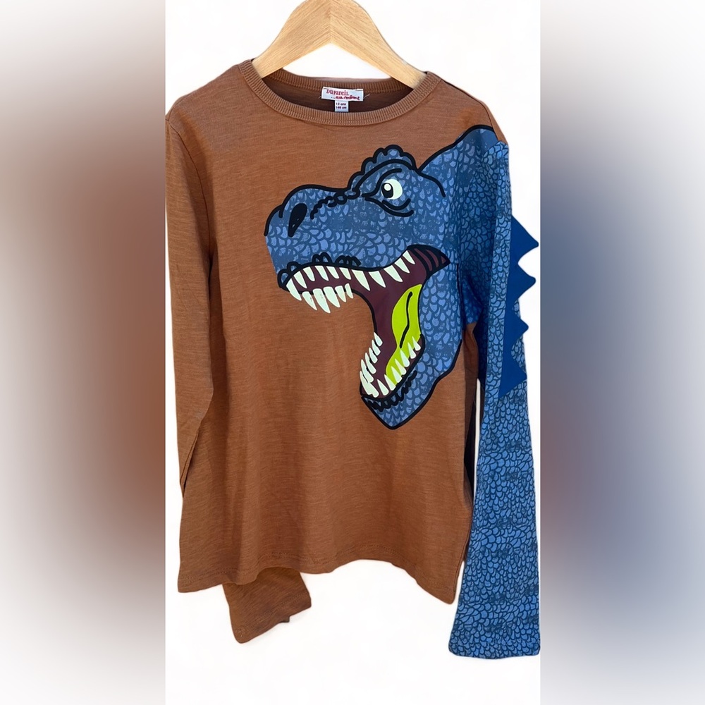 Du Pareil Au Meme Dinosaur 🦕 Long Sleeves Top